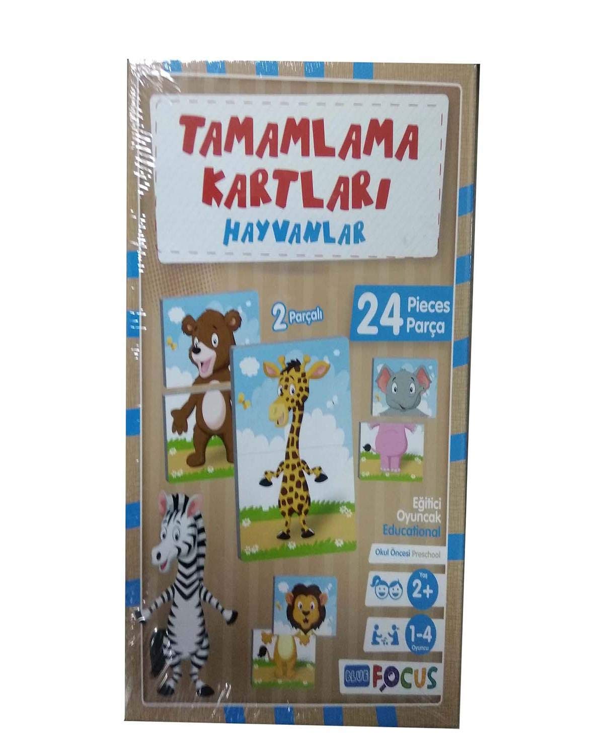 TAMAMLAMA KARTLARI - HAYVANLAR