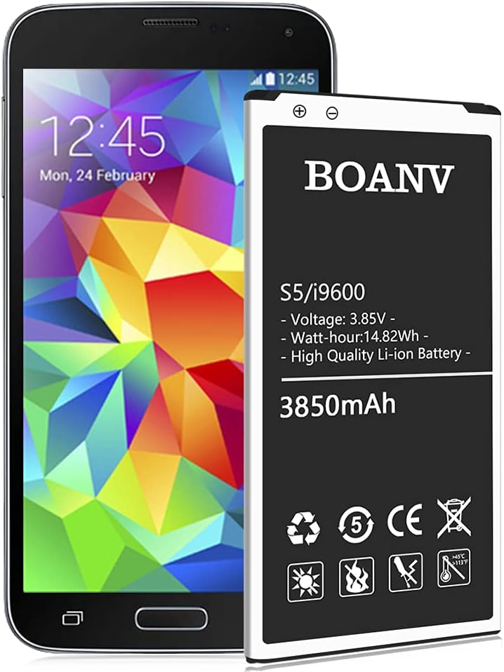 Buy 3850mah Galaxy S5 Battery 2021 New Version Replacement Battery For Samsung Galaxy S5 Eb Bg900bbu G900v I9600 G900h G900a G900t G900p G900r4 G900bvb Batteries Online In Indonesia B07pyvn31n