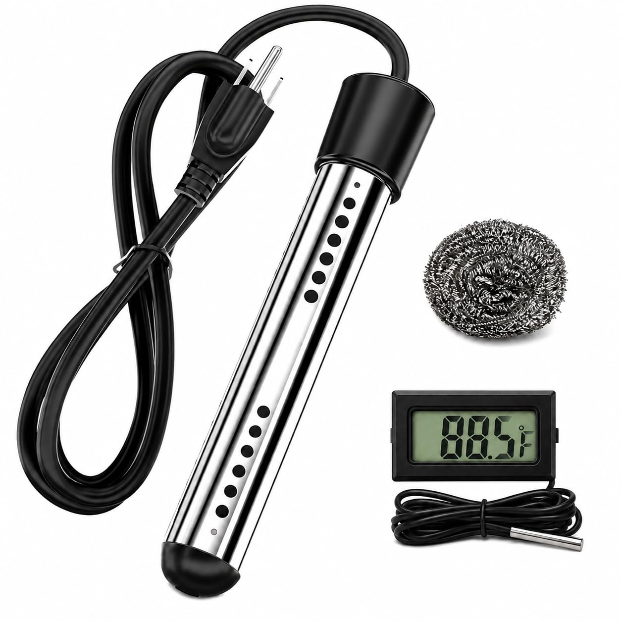 Photo 1 of LumiHol 2000W Immersion Water Heater - Silver