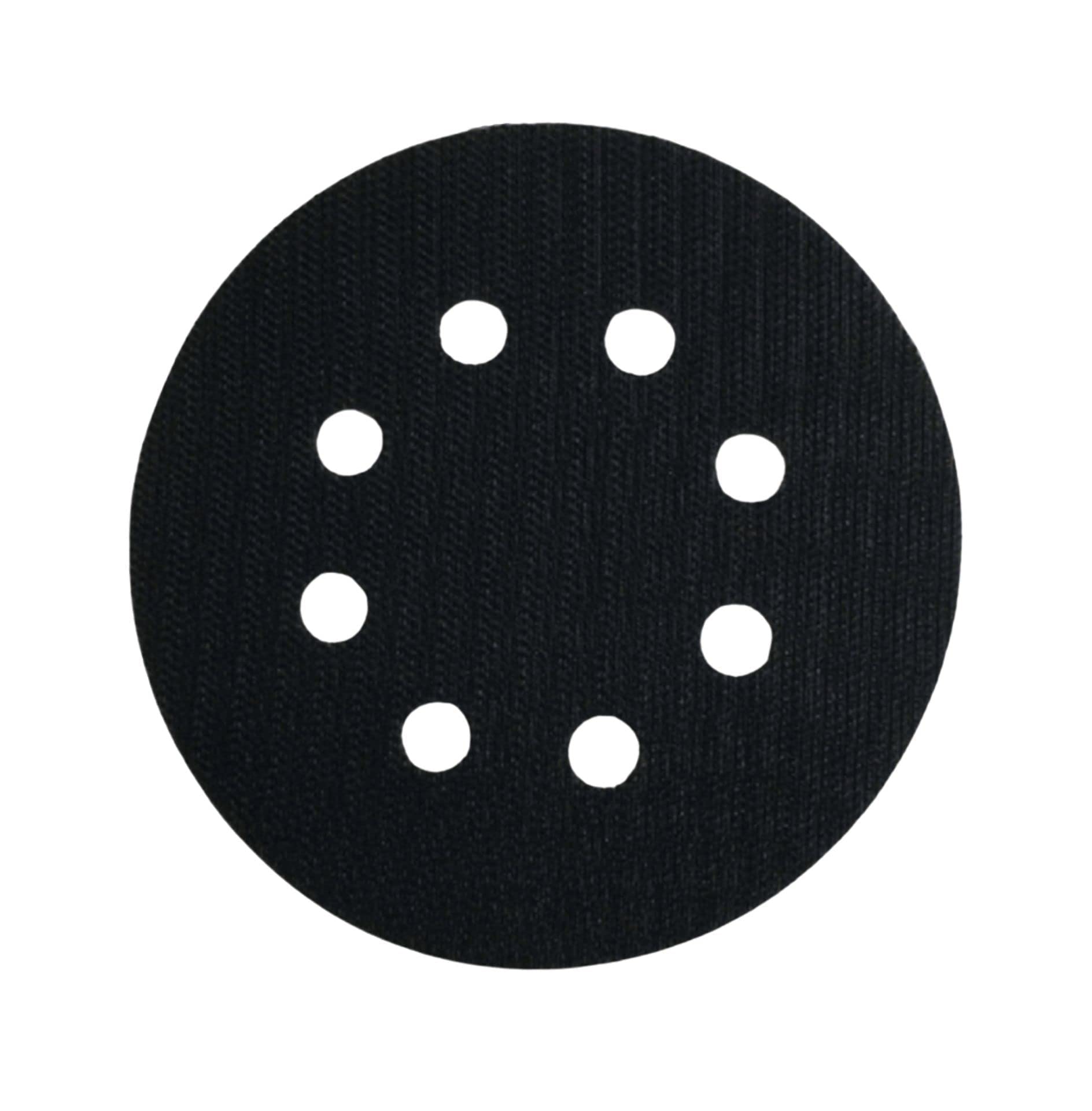 2SAND 5-Inch 8-Hole Sanding Disc Pad Protector, Hook and Loop, Black Power Tool Accessories (Pack of 4)