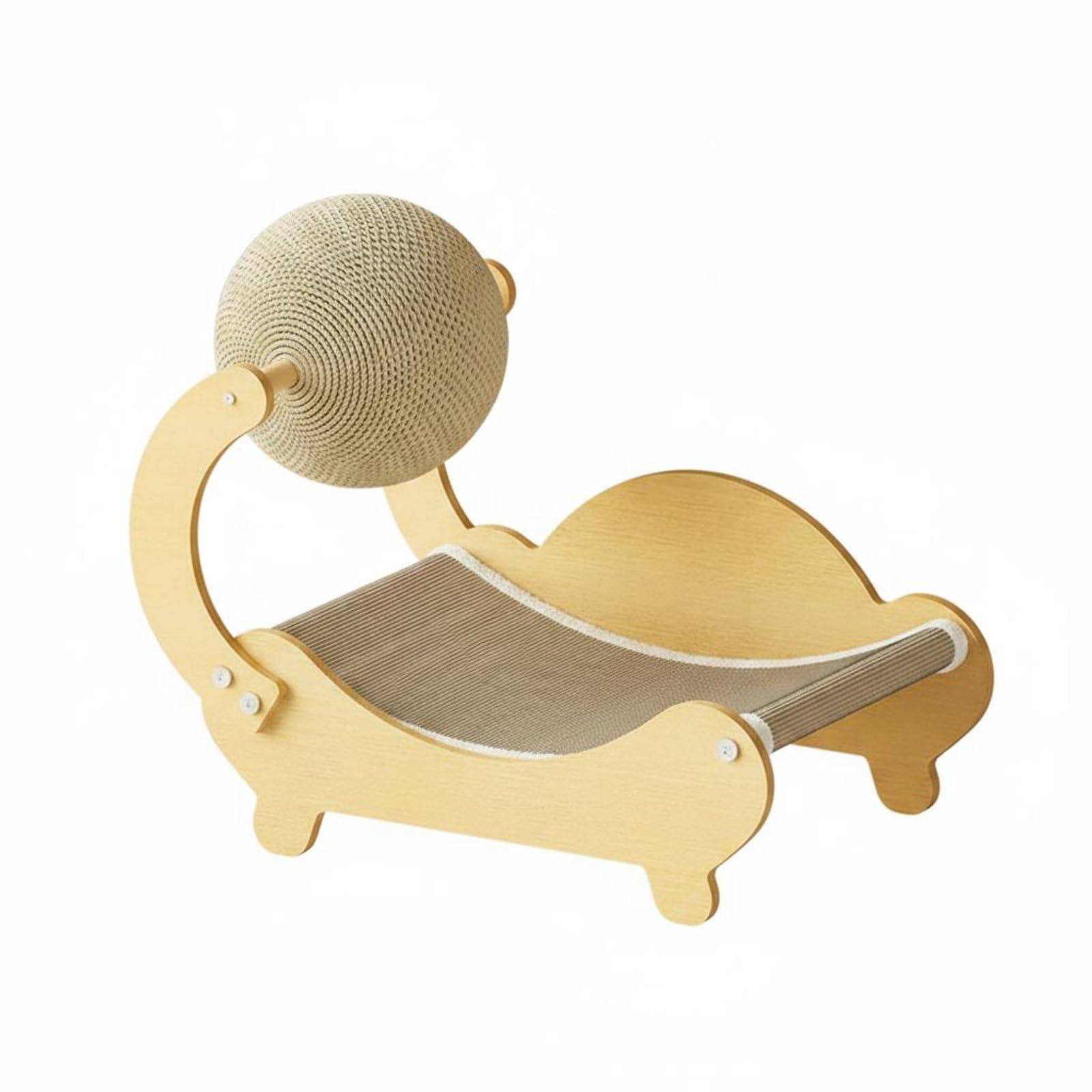 Planche Griffoir pour Chat Lit Griffoir, Grattoir Multifonctionnel en Toile De Jute Améliorée pour Gros Chats