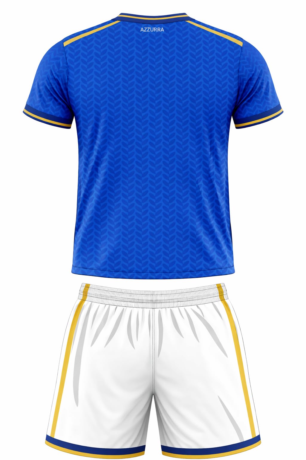 Maglia Calcio Azzurri Italia Tricolore. Maglia Ispirata alla Nazionale Italiana, Tessuto Sportivo Leggero e Traspirante