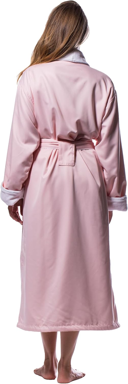 Turquaz Robes for Women - Luxury Plush Lined Bathrobe, 100% Polyester Microterry & Microfiber, Cozy & Elegant Womens Robe - Image 4