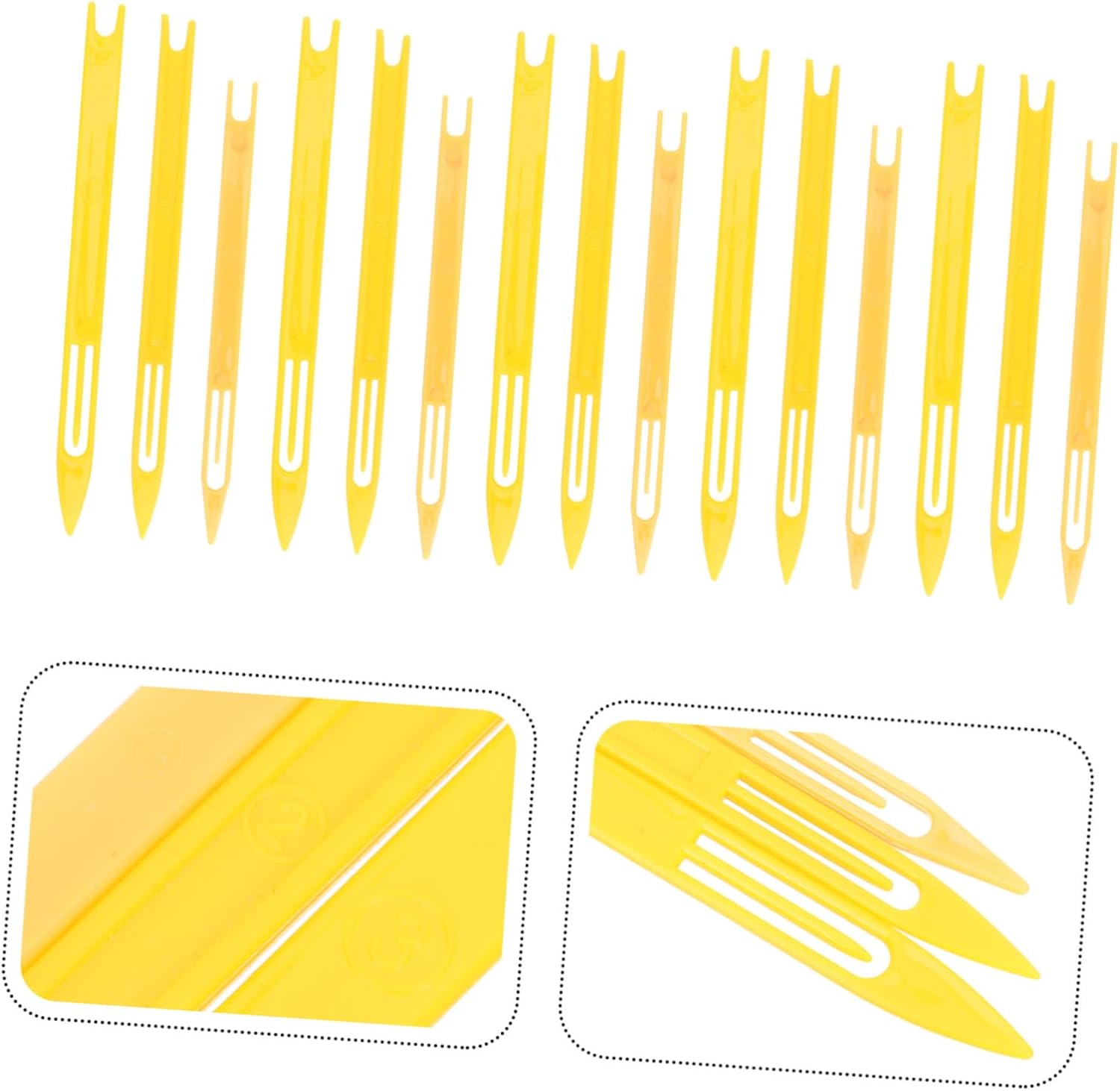 ULDIGI 80pcs Fishing Net Repair Tool Lightweight Net Shuttles for Weaving and Mending Accessories for Professional and Practical Use