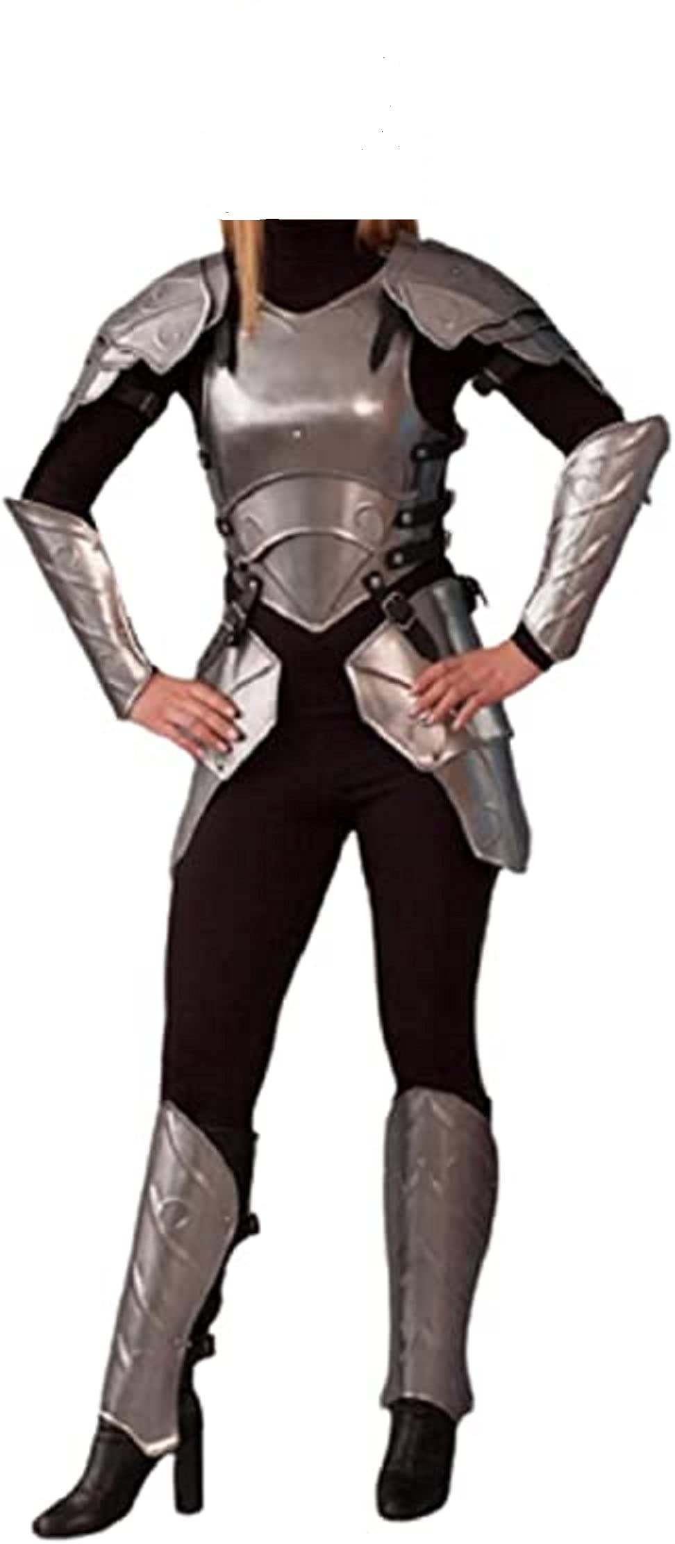 Buy Medieval Full Armor Suit for Female Medieval Knight Fantasy Costume Steel Suit Armor, Lady