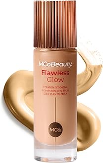 Flawless Glow Luminous Skin Filter - 3.5 Light - 4-in-1 Luminous Primer, Foundation Booster & Liquid Highlighter with Squalane - Radiant Glow Complexion Perfector Face Makeup