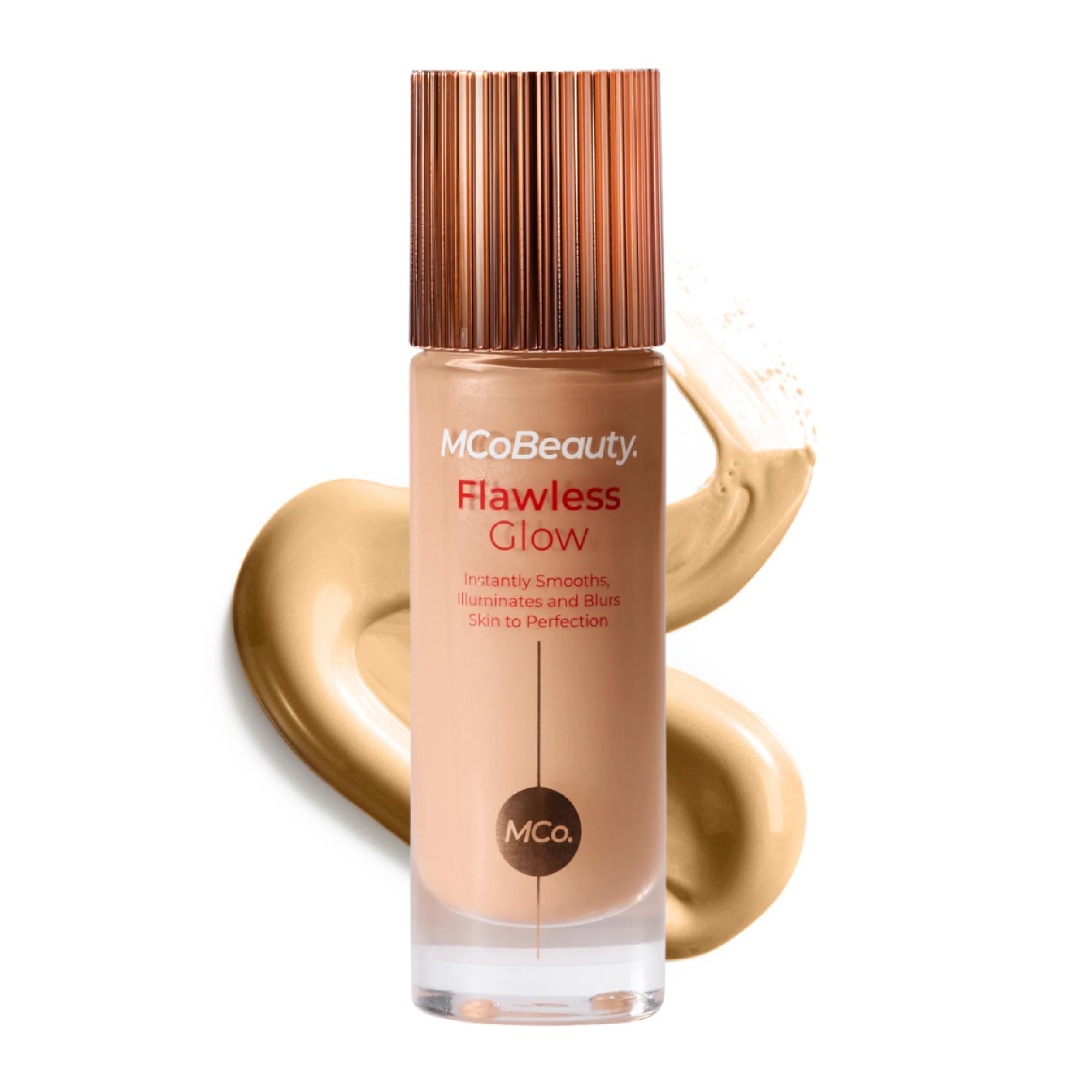 Flawless Glow Luminous Skin Filter - 3.5 Light - 4-in-1 Luminous Primer, Foundation Booster & Liquid Highlighter with Squalane - Radiant Glow Complexion Perfector Face Makeup