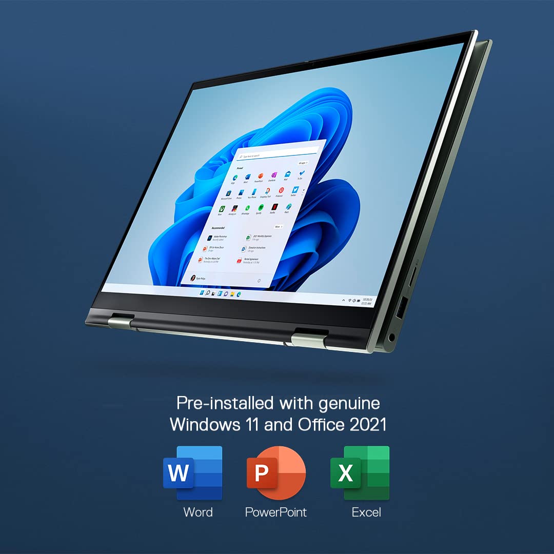 Dell New Inspiron 7415 2in1 Laptop AMD Ryzen 5-5500U 14 inches