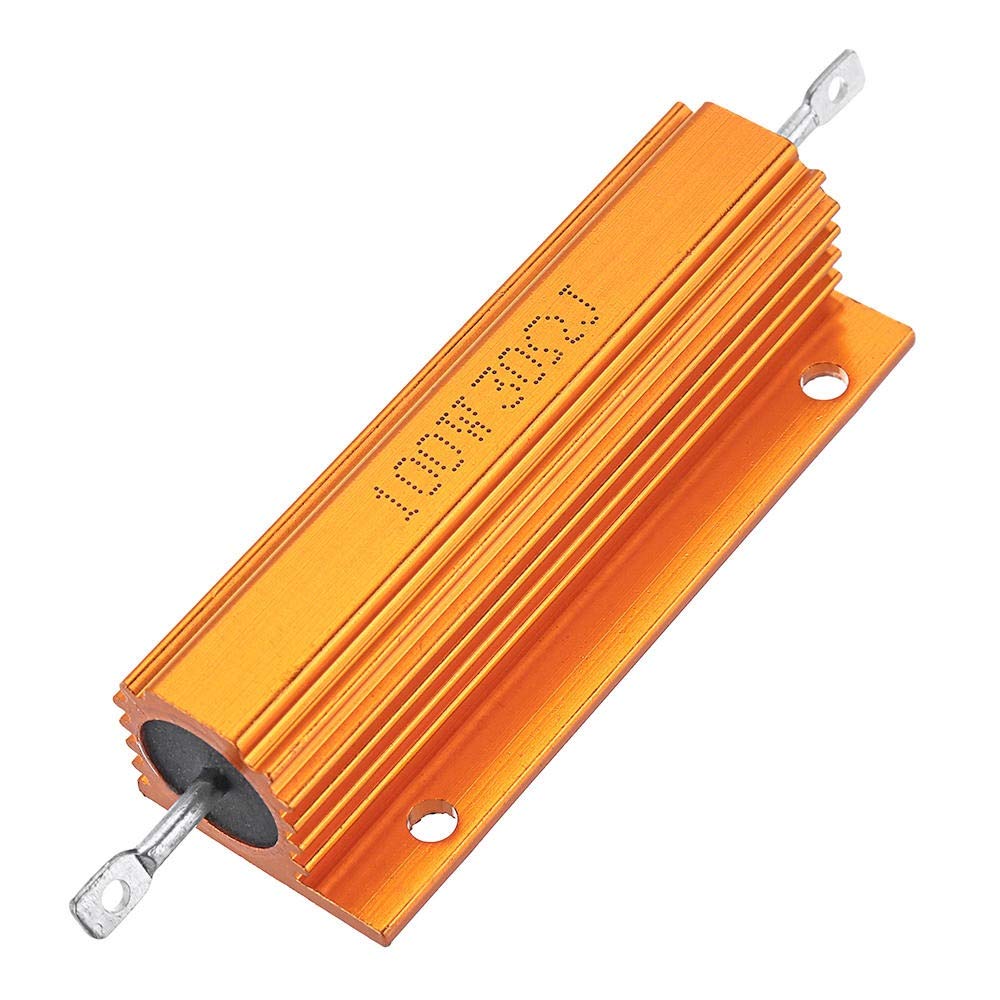 Résistance RX24 100W 30R en aluminium doré pour kit électronique DIY x5