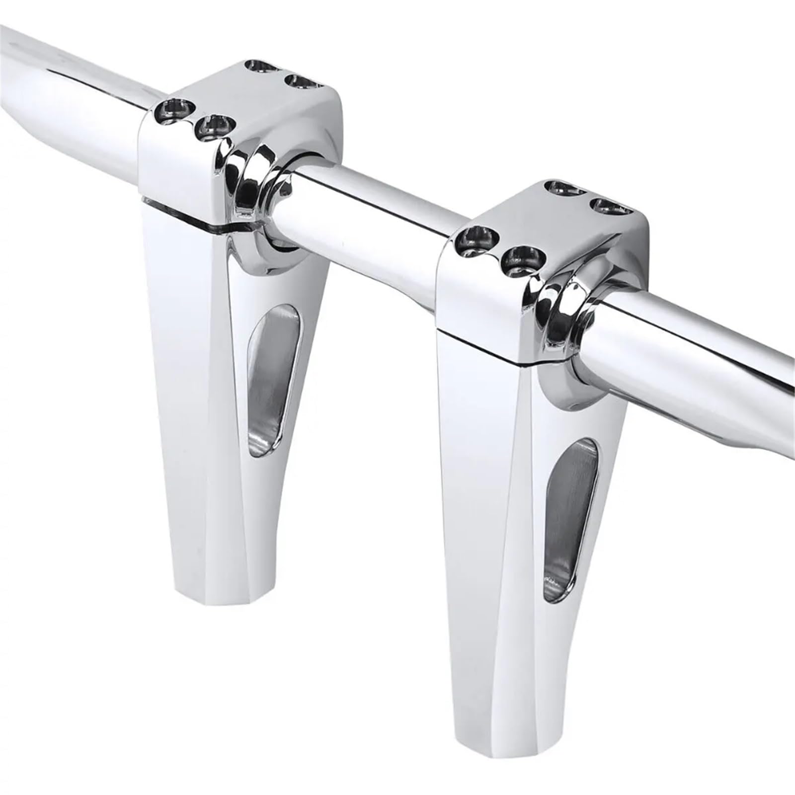 Alza Manillar Ajustable Compatible Con Shadow 750 Para Aero Manillar De Motocicleta Adaptador De Abrazadera De Montaje De Elevador De Barra De Grasa, Elevador De Manillar De Motocicleta(6 inch)