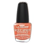 L.A. COLORS Color Craze Nail Polish, Nectarine CNP611
