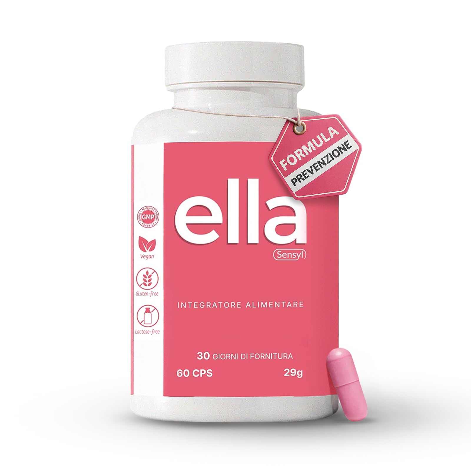 Ella Probióticos Mujer Flora Íntima con Lactobacillus e Inulina