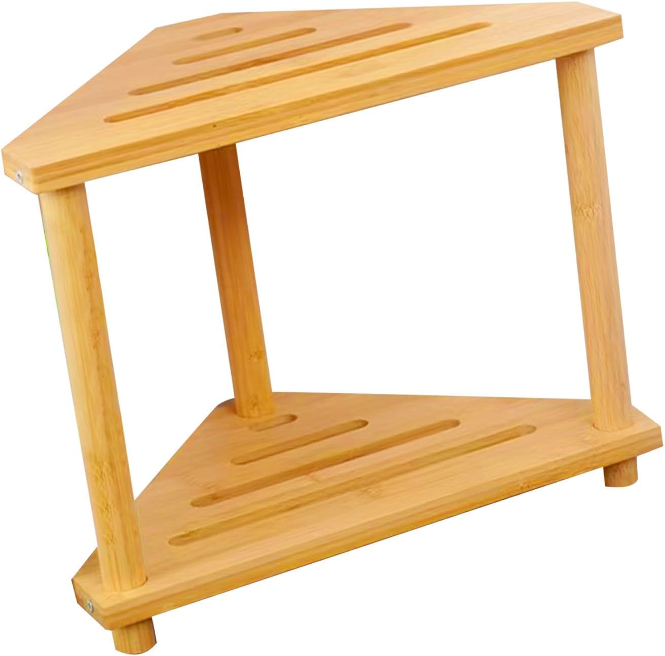 Green Stalk Corner Shelf Natural Substance Against Cast Plan Bathroom Storage Denial Damage Mount Limited Shelf