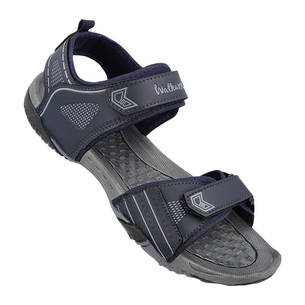 WALKAROO Sandals For Mens|WC4447 - BlueGrey (B0D73RJ4YS) Amazon Price History, Amazon Price Tracker