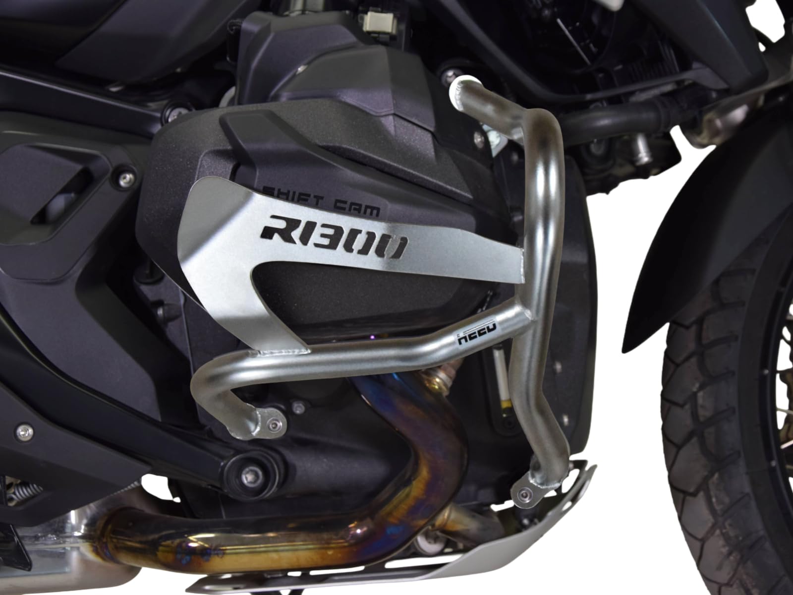 Defensa Protector de Motor HEED para R 1300 GS - Basic, Acero Inoxidable