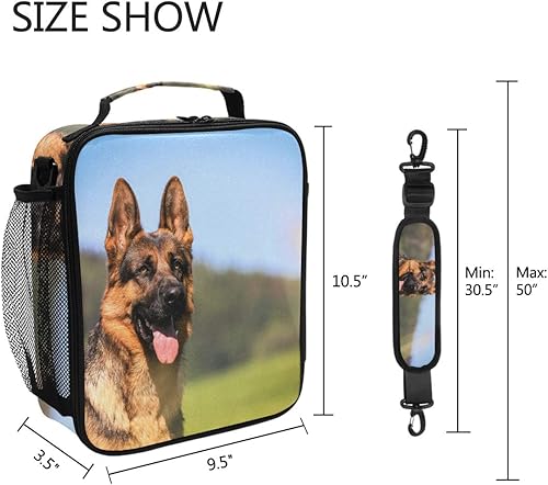 Miniatura 137 de AUUXVA Bolsa de almuerzo – Tren de vapor, lona, 10.5 pulgadas de alto x 3.5 pulgadas de ancho x 9.5 pulgadas de largo, para 3 años en adelante Steam