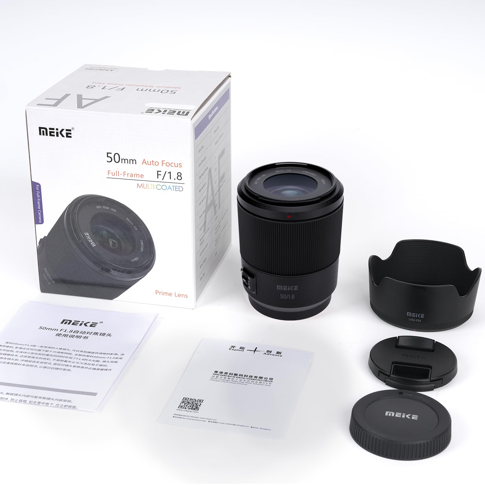 Amazon.co.jp: Meike 50mm F1.8 オートフォーカス STM ステッピング