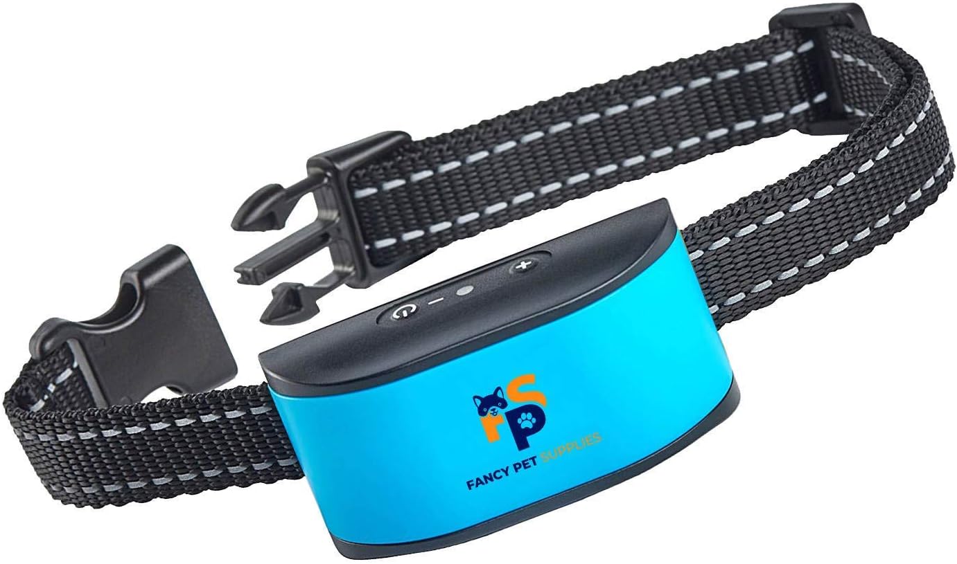 No Shock Bark Collar Humane No Shock Training Painless Rechargeable Dog Bark