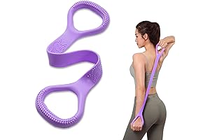 Figure 8 Resistance Band, Arm|Back Workout and Shoulder Stretch Bands Equipment