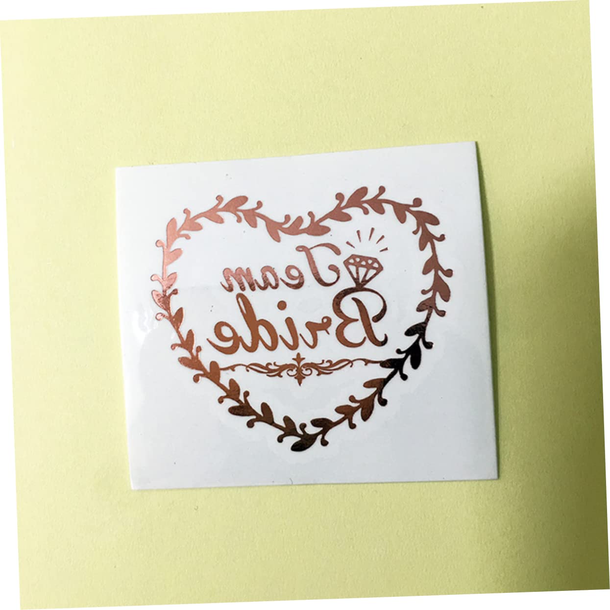 Healeved 200piezas Tatuajes Temporales De Bodas Stickers Para Novias y Damas De Honor Decoración De Fiesta Nupcial De Boda Pegatinas Creativas Para Celebraciones