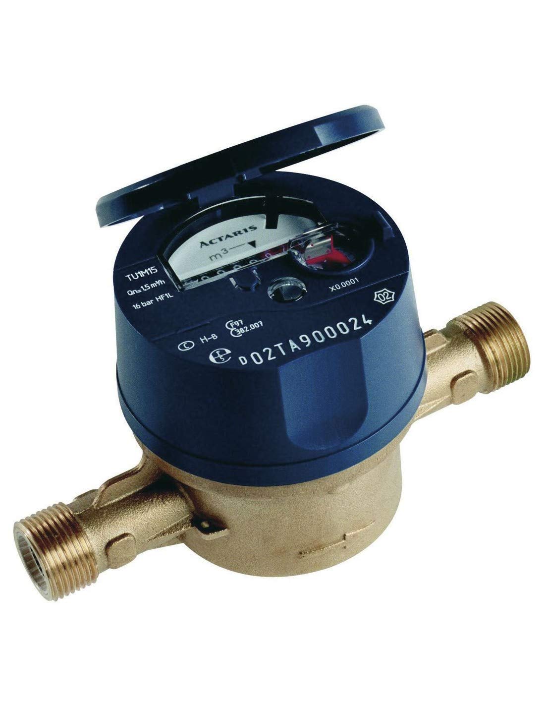 ITRON - Compteur vitesse eau froide longueur 170mm dn15 20x27 FLODIS - FL15170B160WL_F