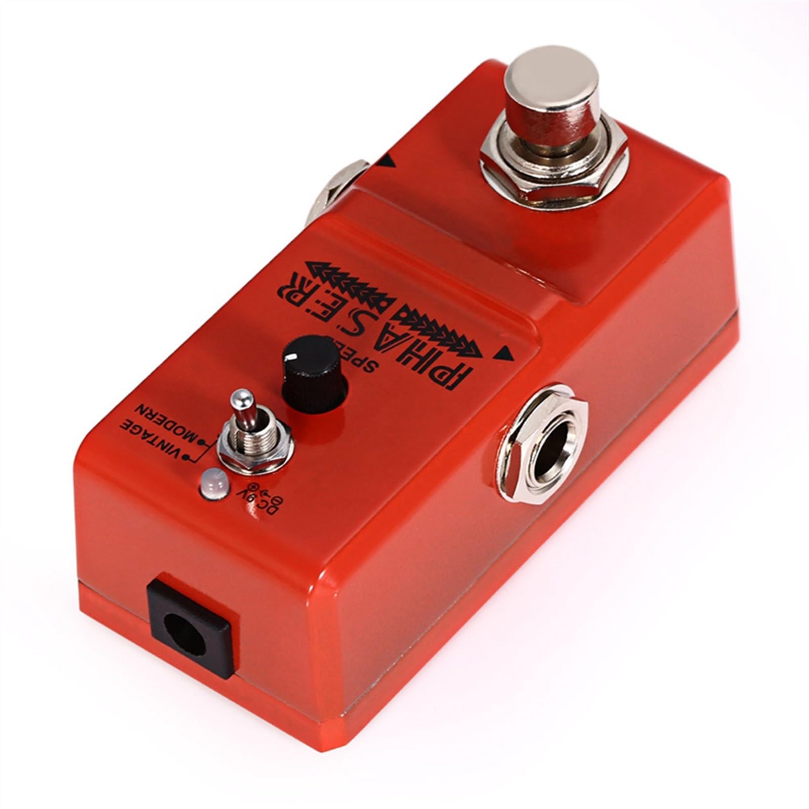 modulacyjny pedał gitarowy Pedał Efektów Gitarowych Analogowy Pedał Efektów Gitarowych Phaser True ByPass Faza Pedału Gitary Akcesoria Do Gitary
