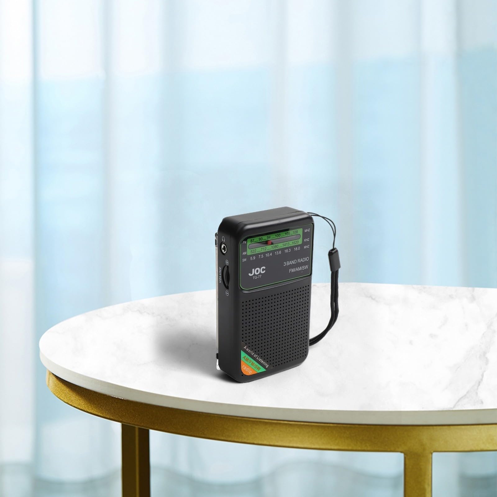 Radio AM/FM tascabile: batteria ricaricabile da 1100 mAh, dotata di un ampio altoparlante, comoda da usare mentre si cammina, colore rosso. | Leroy Merlin Radio AM/FM tascabile: batteria ricaricabile da 1100 mAh, dotata di un ampio altoparlante, comoda da usare mentre si cammina, colore rosso. | Leroy Merlin