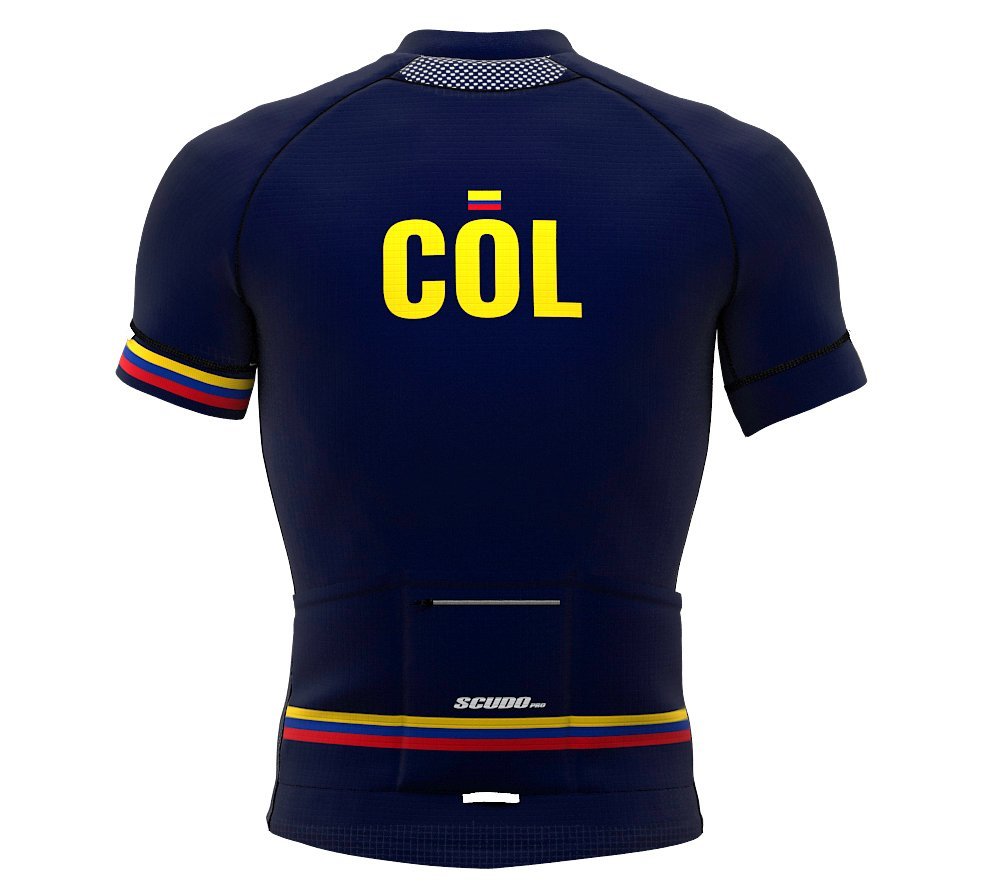 Colombia Blue Code Short Sleeve Cycling PRO Jersey for Women - Size X-Small