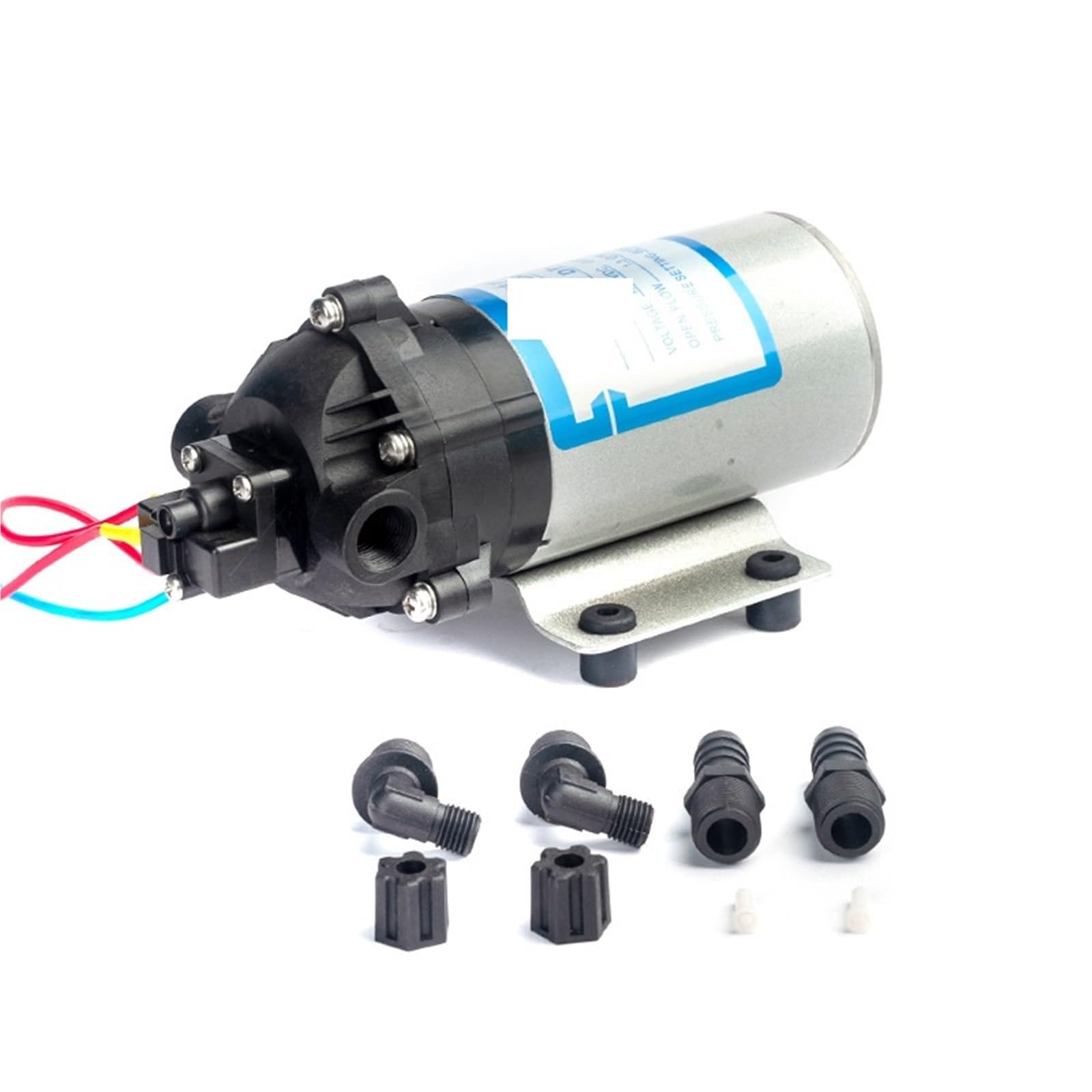 Przemysłowa pompa perystaltyczna, Pompy Membranowe DP60 12V/24V Mini Pompa Wysokociśnieniowa Do Elektrycznego Zamiatania Wody, dla laboratorium(12V)