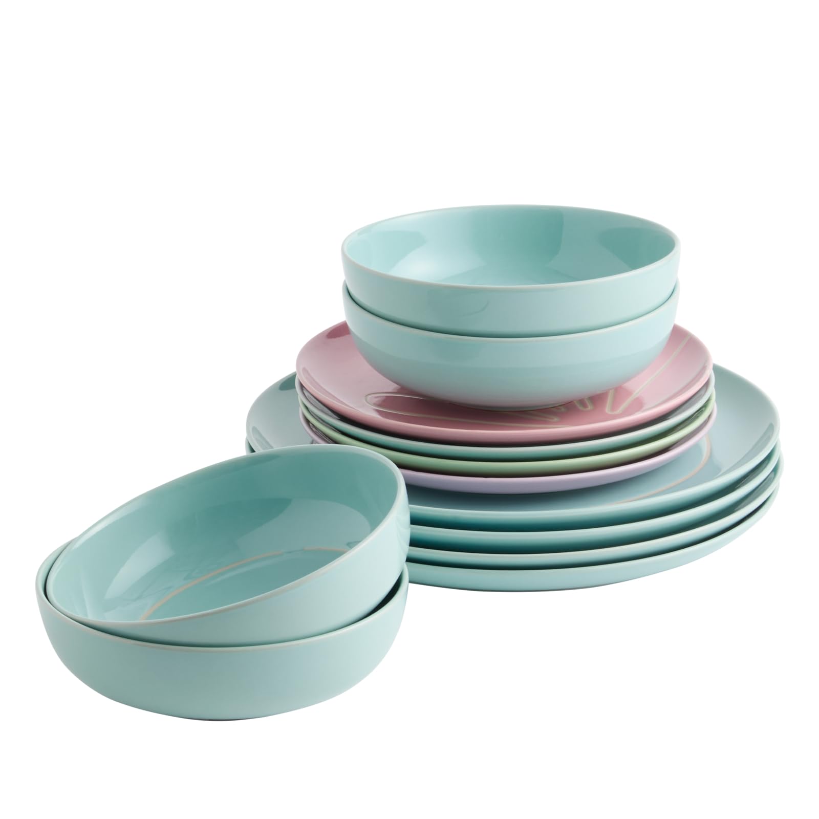 Amazon.com | Tilly Ramsay x Royal Doulton 12 Piece Dinnerware Set