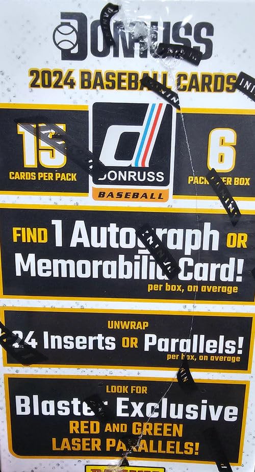 Box+デッキ+パック 2024 Panini Donruss Baseball Blaster Box Amazon.com: 2024 Panini Donruss Baseball Blaster Box Sealed