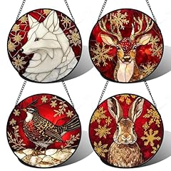 4-piece Set: Golden Elk