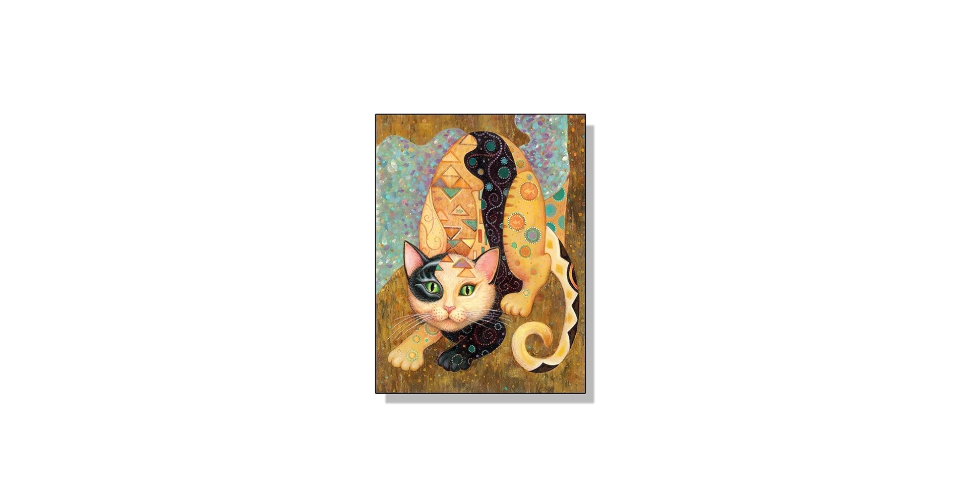 Amazon.co.jp: 有名なグスタフ・クリムト猫のポスターとプリント