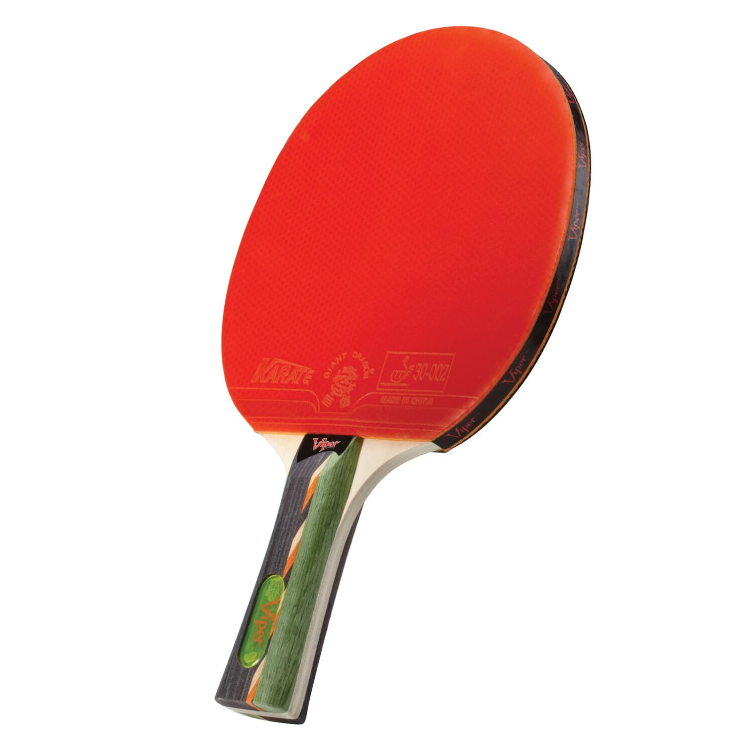 Viper by GLD Products Table Tennis Leading Edge Racket/Paddle, Multi, One Size