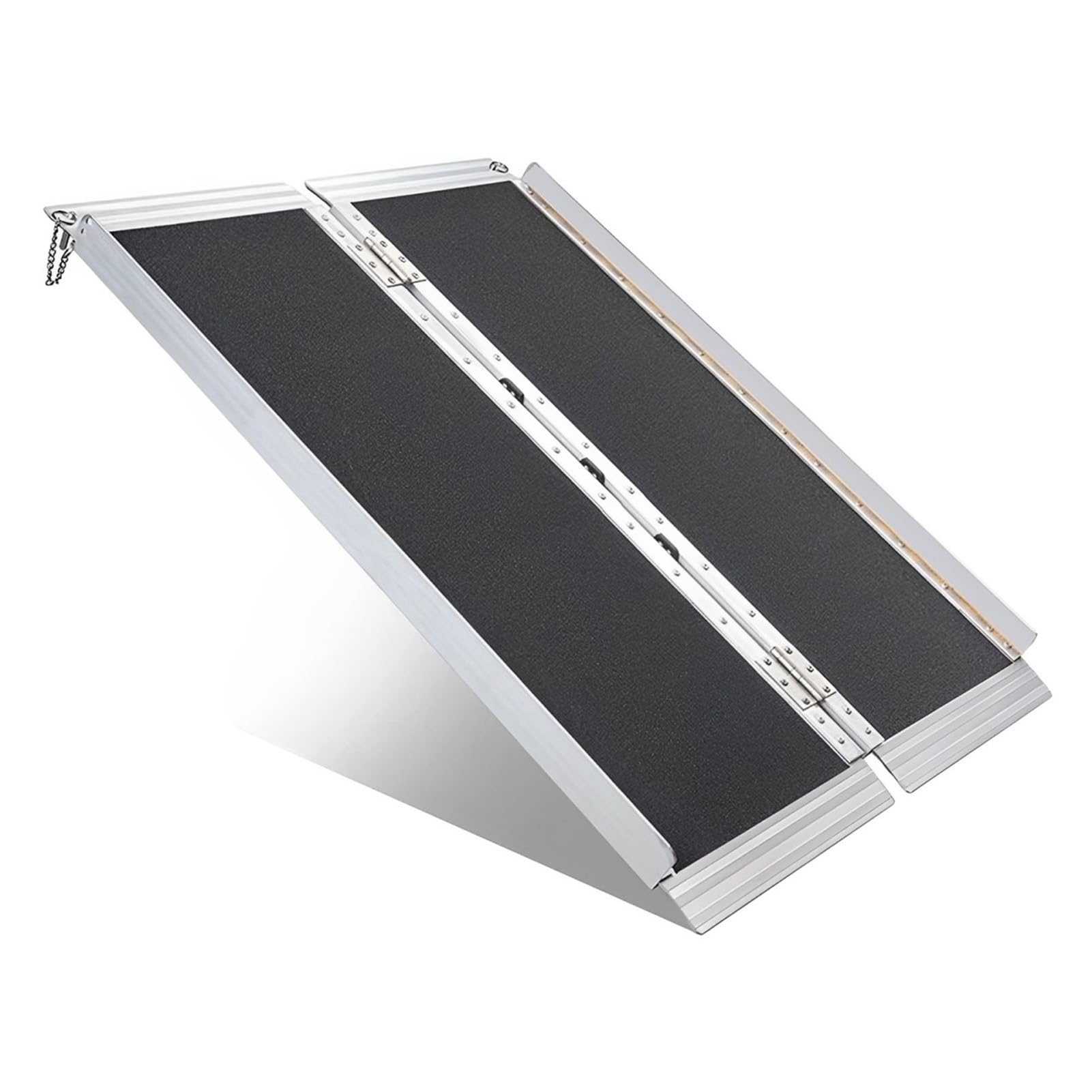 Rampa Portátil para Silla de Ruedas, Capacidad de Carga de 660 lbs, Rampa Plegable de Aluminio Antideslizante para Minusválidos para el Hogar, Escalones, Escaleras, Portales, Bordillos