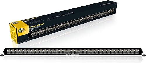 Miniatura 1 de Hella Black Magic 358176311 - Barra de luz LED delgada de 32 pulgadas, proyector LED, luz todoterreno de alto rendimiento para camionetas, ATV, SUV,