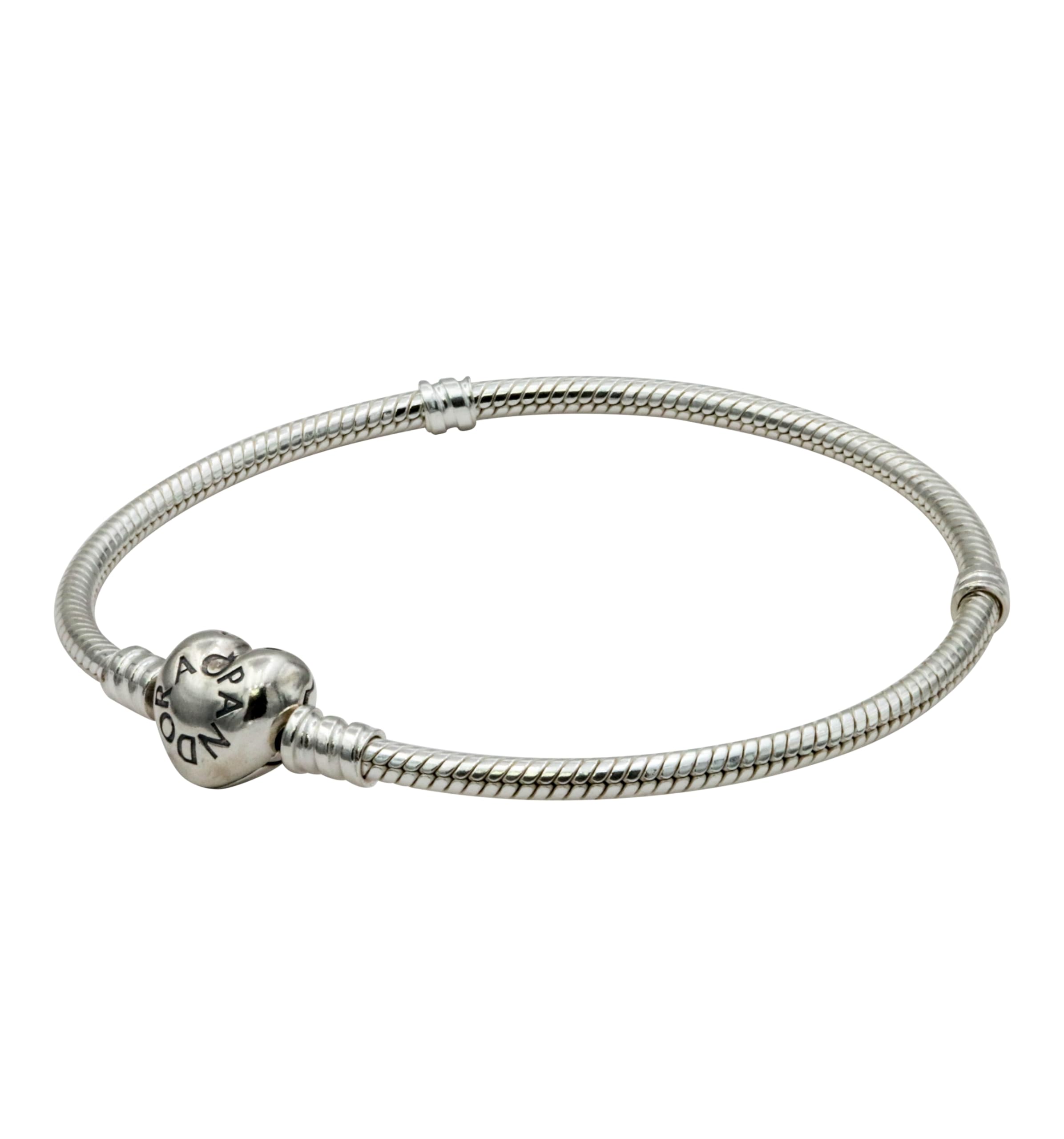 Amazon | PANDORA 590719-21 スターリングシルバー ハートクラスプ
