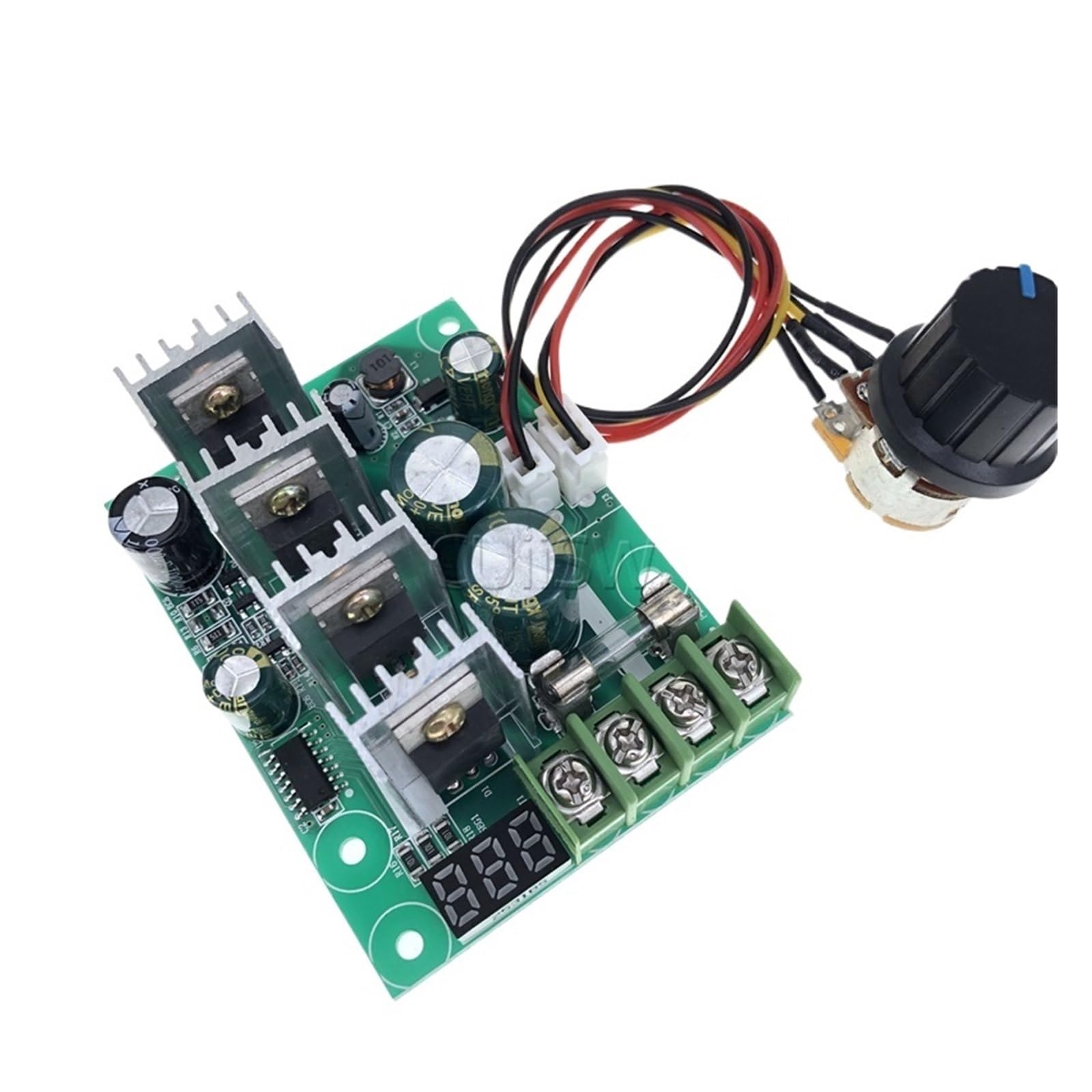 Régulateur de vitesse moteur DC 6-60V 30A avec affichage LED numérique PWM