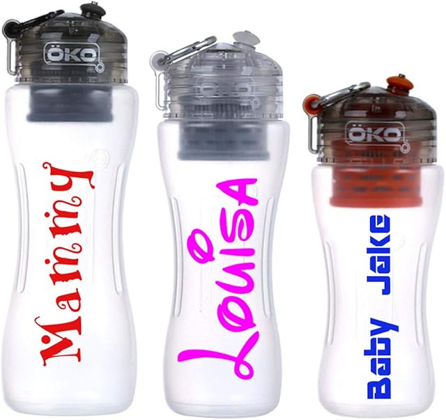 Water Bottle Name Stickers, Personal Name Tag, Kids Name Decal, Personalized Vinyl Sticker, Personalized Label Decal, Custom Name, Lettering Drinks Bottle Sticker, School Bottle Name Stickers