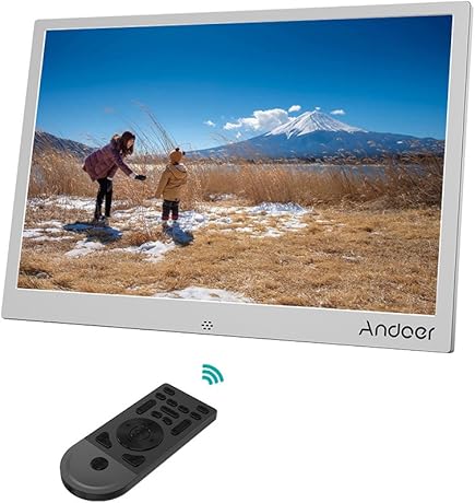 Andoer Zoll Metall Frame mit Remote Control LED Digital Photo Frame
1280 800 Entschlieung UnterstAtzung 1080P Video Random Play Farbe
Christmas Birthday Gift : Digitale Bilderrahmen Andoer Zoll Metall Frame mit Remote Control LED Digital Photo Frame
1280 800 Entschlieung UnterstAtzung 1080P Video Random Play Farbe
Christmas Birthday Gift : Digitale Bilderrahmen