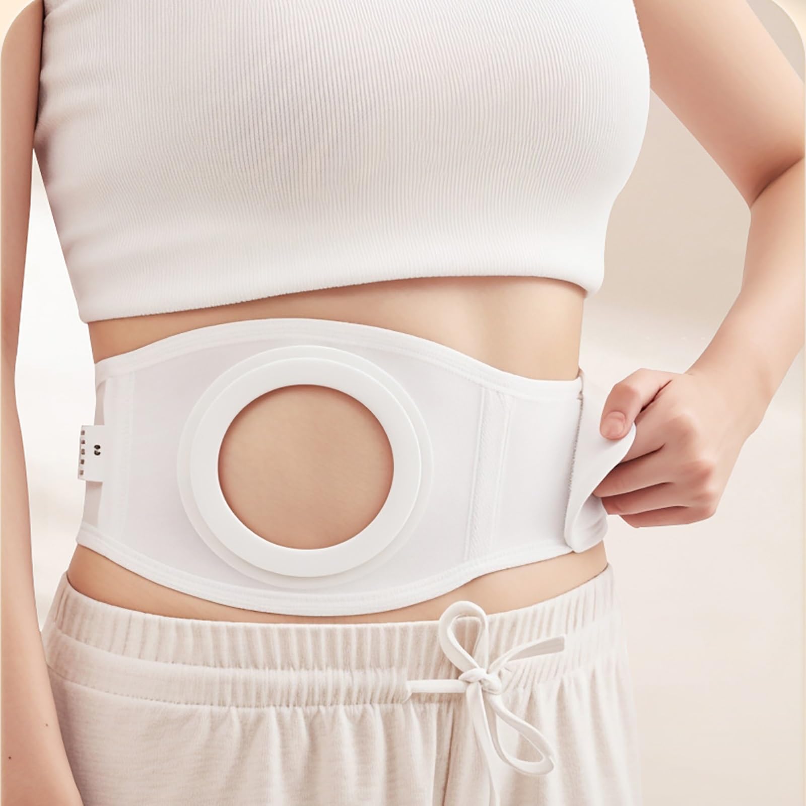 Abdominal Binder for Men and Women, Umbilical Hernia Belt for Post Surgery & Postpartum Recovery(X-Large)