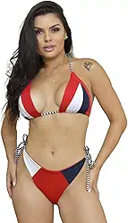 Biquíni Feminino Marinheiro Cortinha Com Bojo Donna Martins