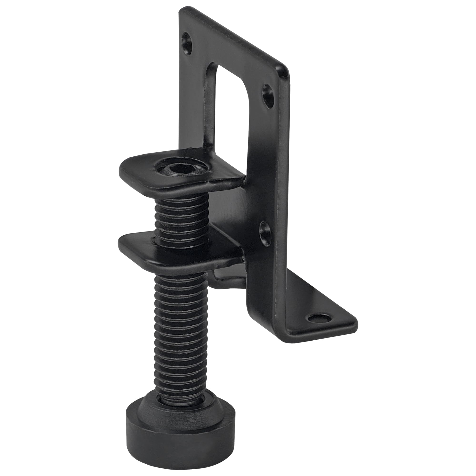 LHUIDDH 4-Pack Heavy Duty Adjustable Furniture Legs,Black Metal Leveling Feet for Cabinets & Furniture - Image 3