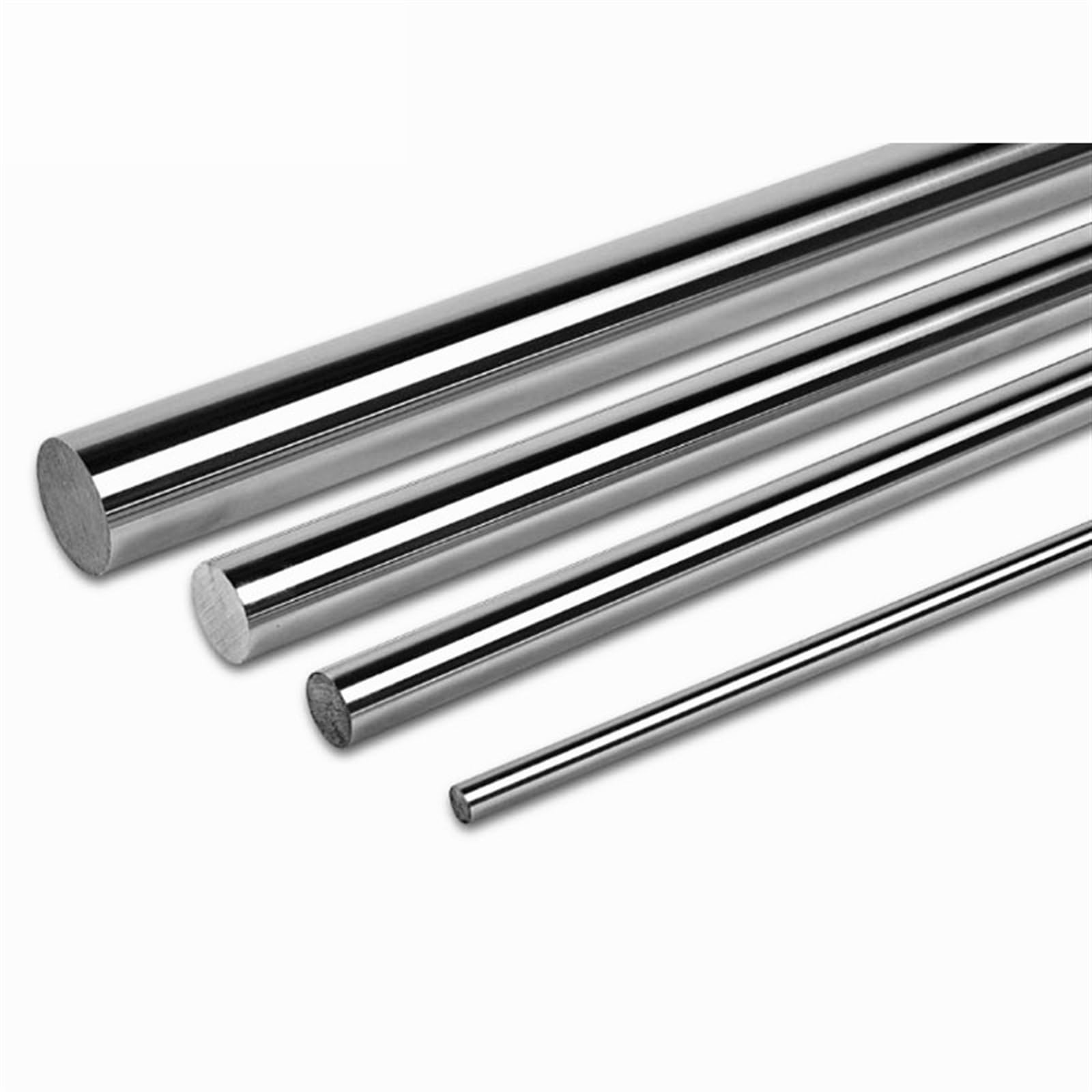ASSE Ottico 300 320 350 380 400 450 500 mm Aste Lisce Guida for Albero lineare da 8 mm Parti for stampanti 3D Parte di Scorrimento Guida cromata(8mm,320)