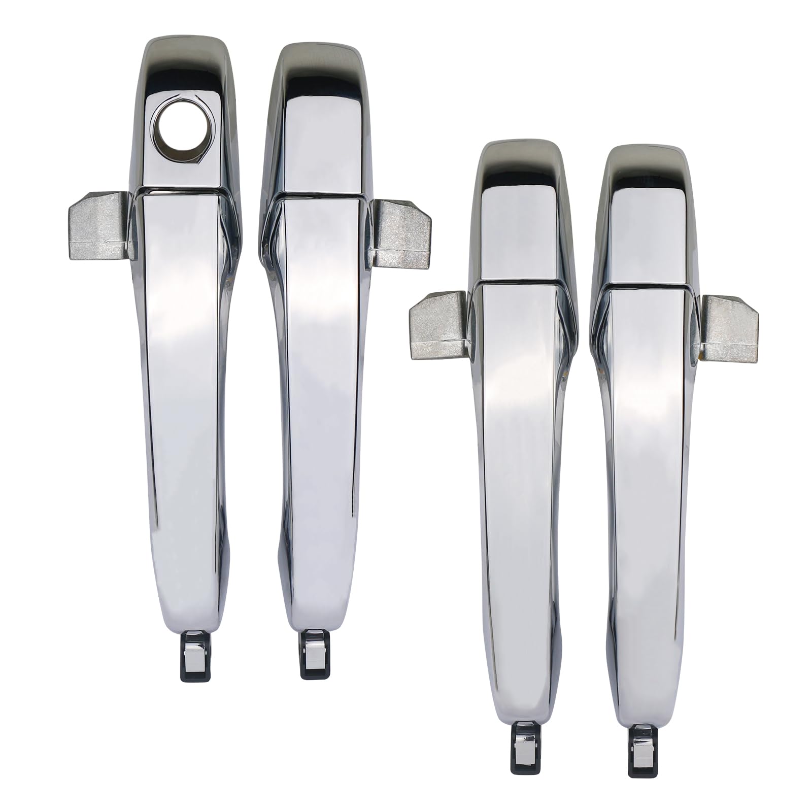 Set Maniglie Porte Esterne Cromate Per Chrysler 300 300C 2005-2010 & Dodge Magnum - 4 Pezzi, Stile SUV
