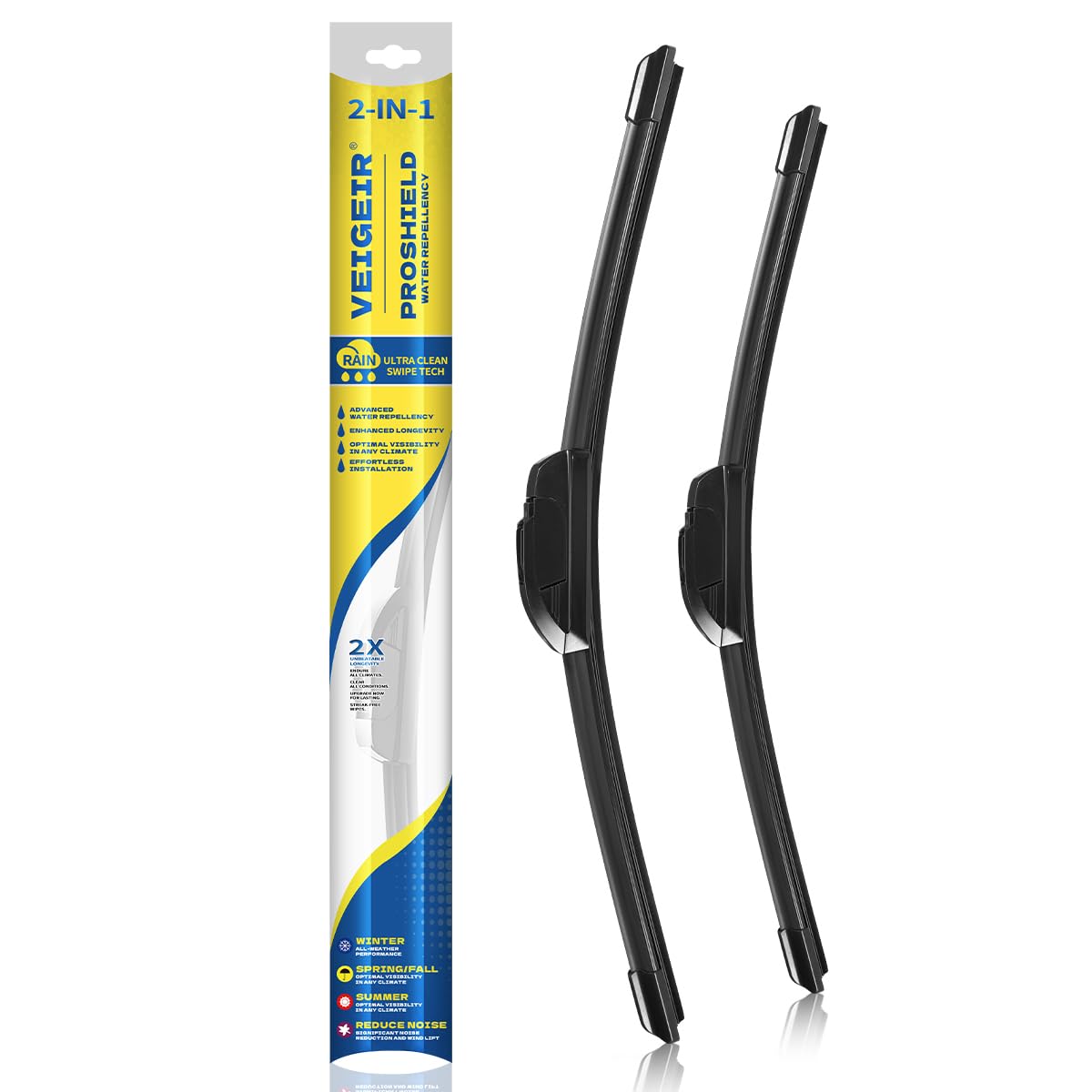 VEIGEIR 22 inch Windshield Wiper Blades for Ford