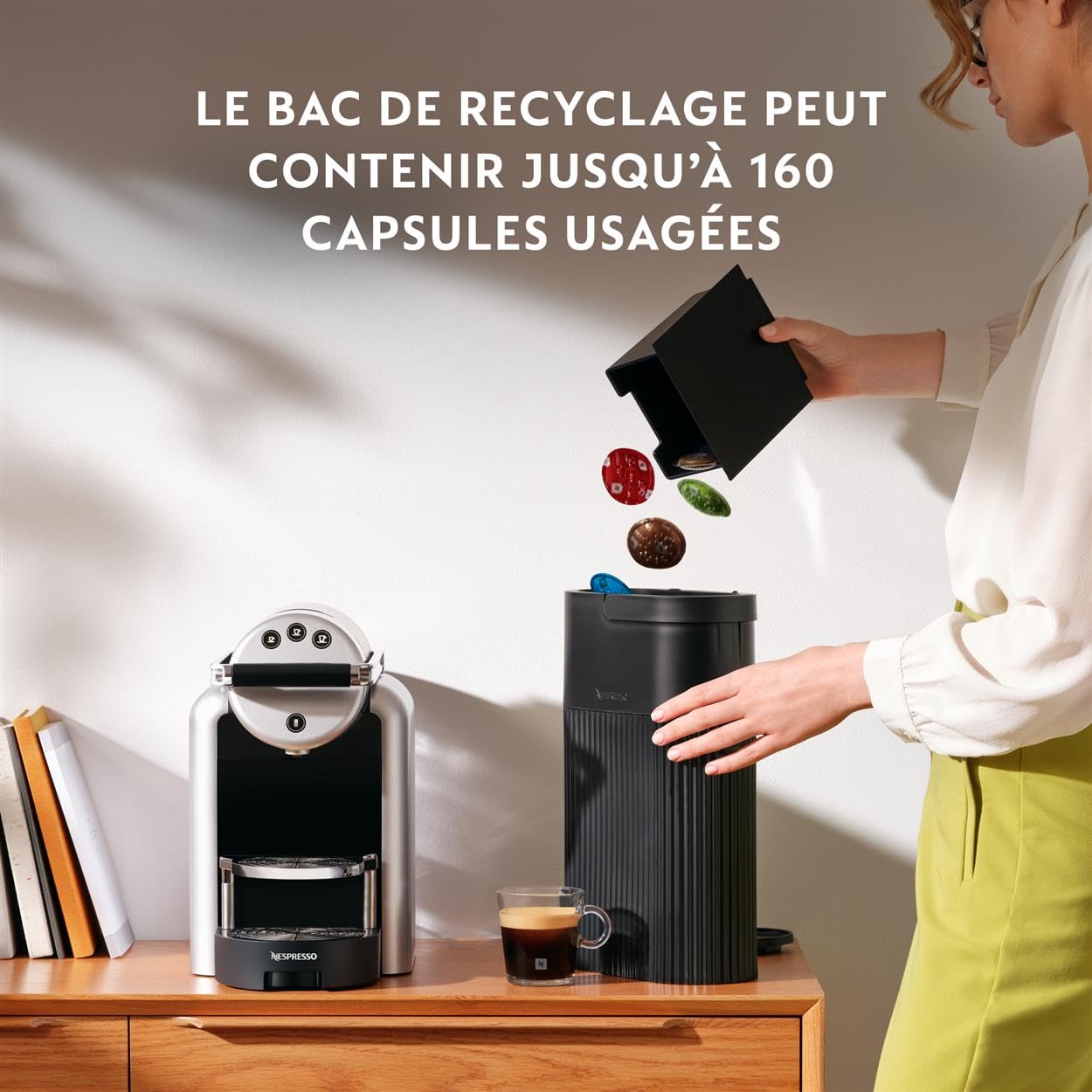 Nespresso Professionnel – Machine à Café Zenius pour Capsules Professionnelles - Boite de 50 Capsules Cafés Classic LEGERRO