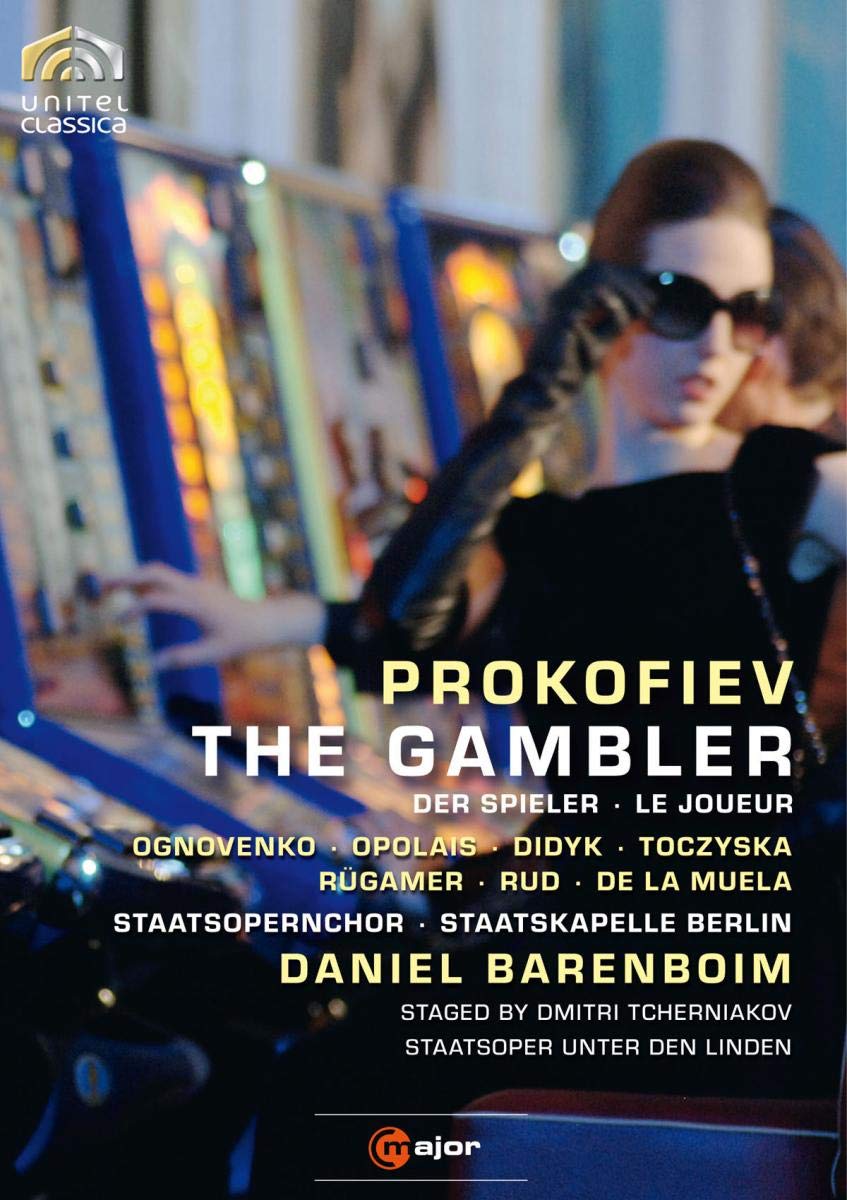 Barenboim Daniel / Ognovenko / Opolais Prokofiev: The Gambler DVD New 8143370101