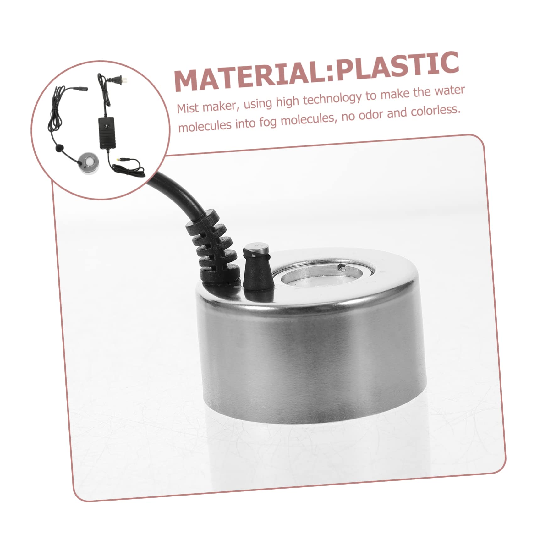 GALPADA Ultrasonic Pond Mist Maker Aquarium Mist Maker Fog Machine for Pond Mister Fog