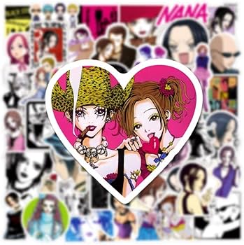 【貴重】初版！Nana : 1st illustrations ナナ ステッカー Amazon.co.jp: ステッカー フライヤー付き NANA イラスト集 矢沢
